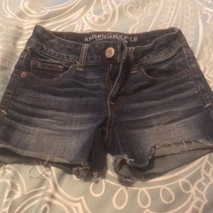 American Eagle cut off jean shorts